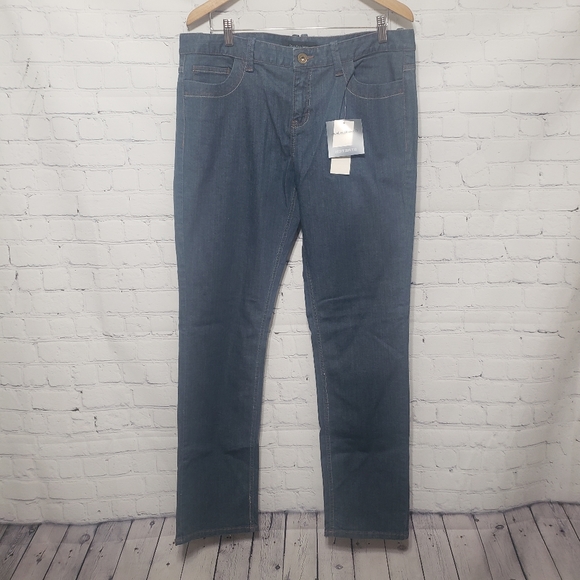 Calvin Klein Jeans NWT Sz 14 Skinny Stretch - Picture 2 of 12